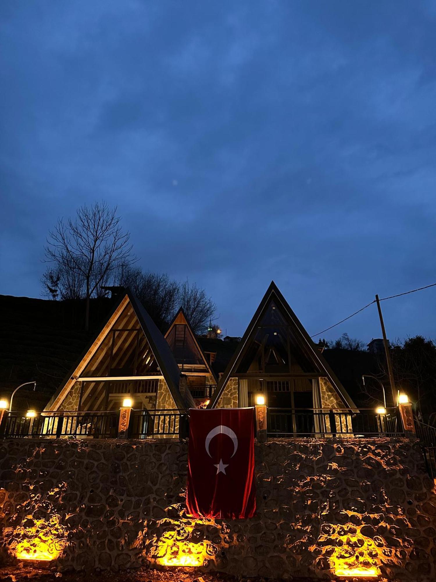 Ruby Bungalov Dogal Yasam Evleri Bed & Breakfast Pazar  Luaran gambar